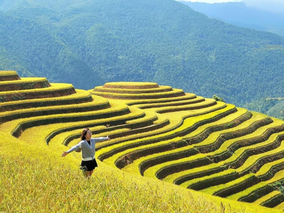 Homestay Hoa Thao Mu Cang Chai Esterno foto